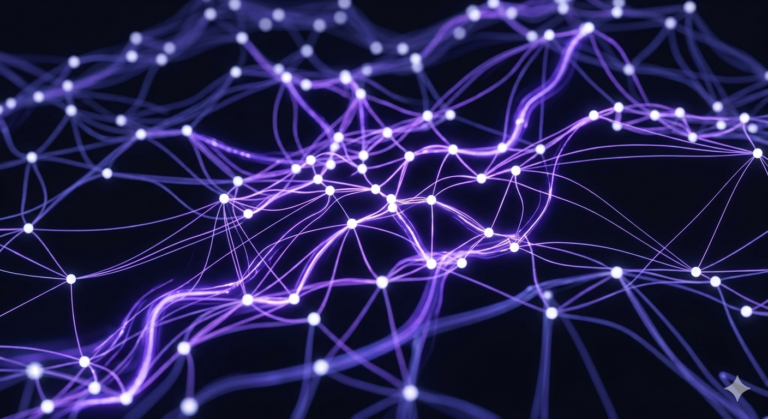 Web Space Works South Africa - AI Neural Network Visualization - Semantic SEO